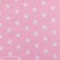 Preview: Baumwollstoff Sterne rosa